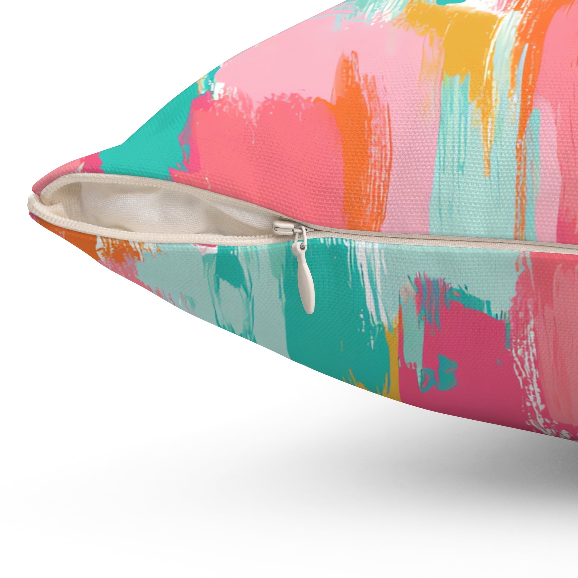 Preppy Pixel Bloom Spun Polyester Square Pillow, Artsulli - Art is Long, Life is Short, Home Decor, , , , , , , 
