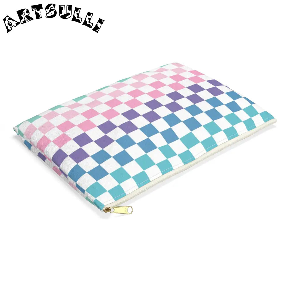 JAKKOUTTHEBXX Vaporwave Rainbow Checkerboard Multi-Color Accessory