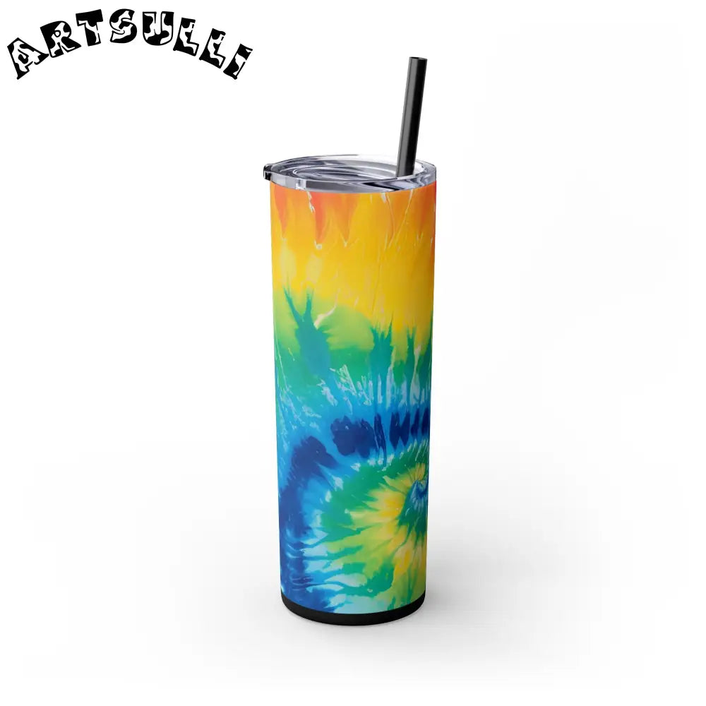 JAKKOUTTHEBXX Colorful Tie-Dye Insulated Tumbler 2025