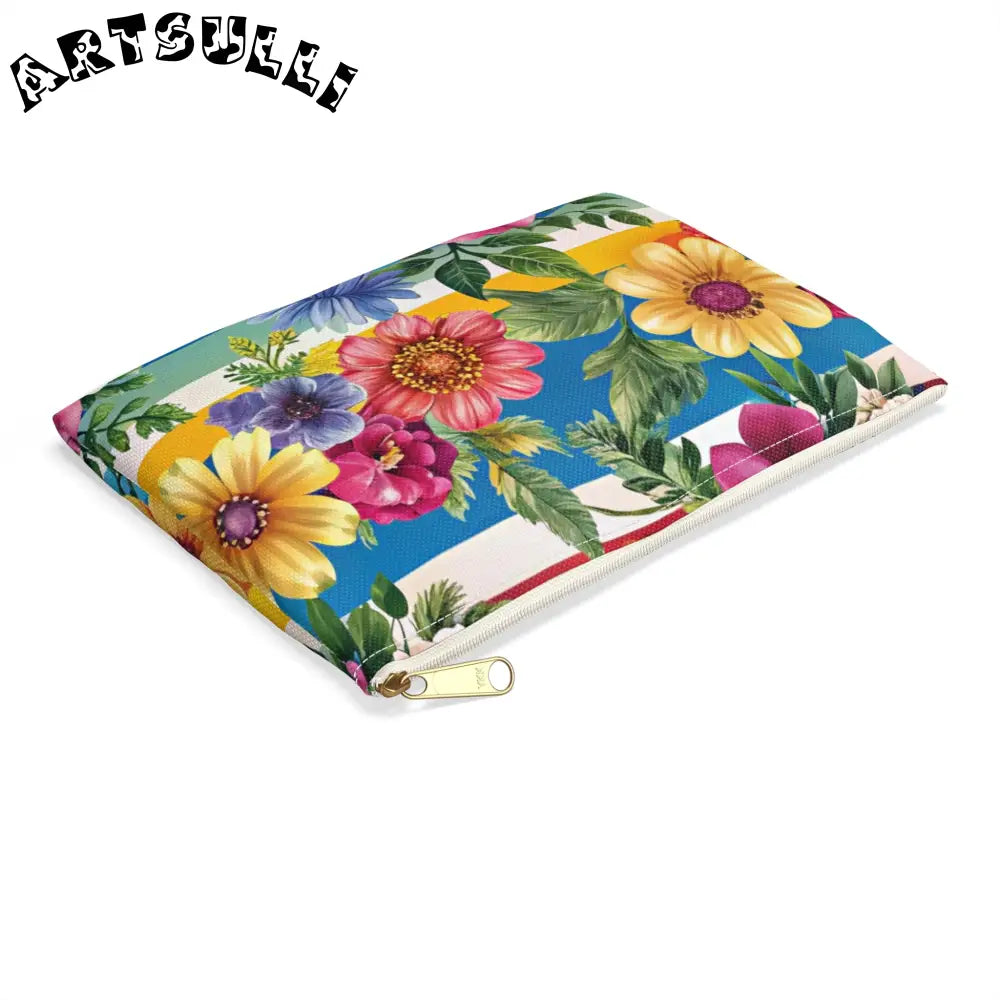 JAKKOUTTHEBXX Colorful Floral Stripe Pouch 2025