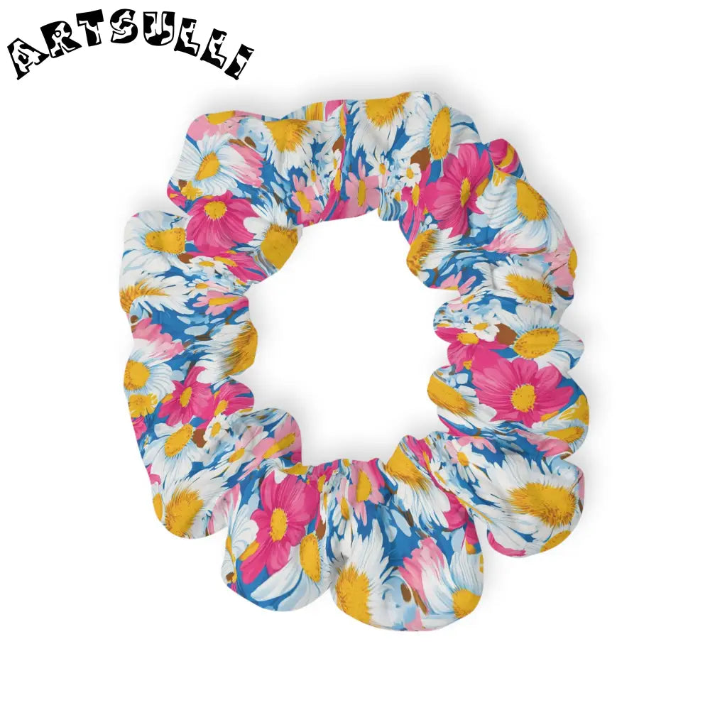 JAKKOUTTHEBXX CDG Daisy Dream Blue Scrunchie JAKKOUTTHEBXX Artsulli