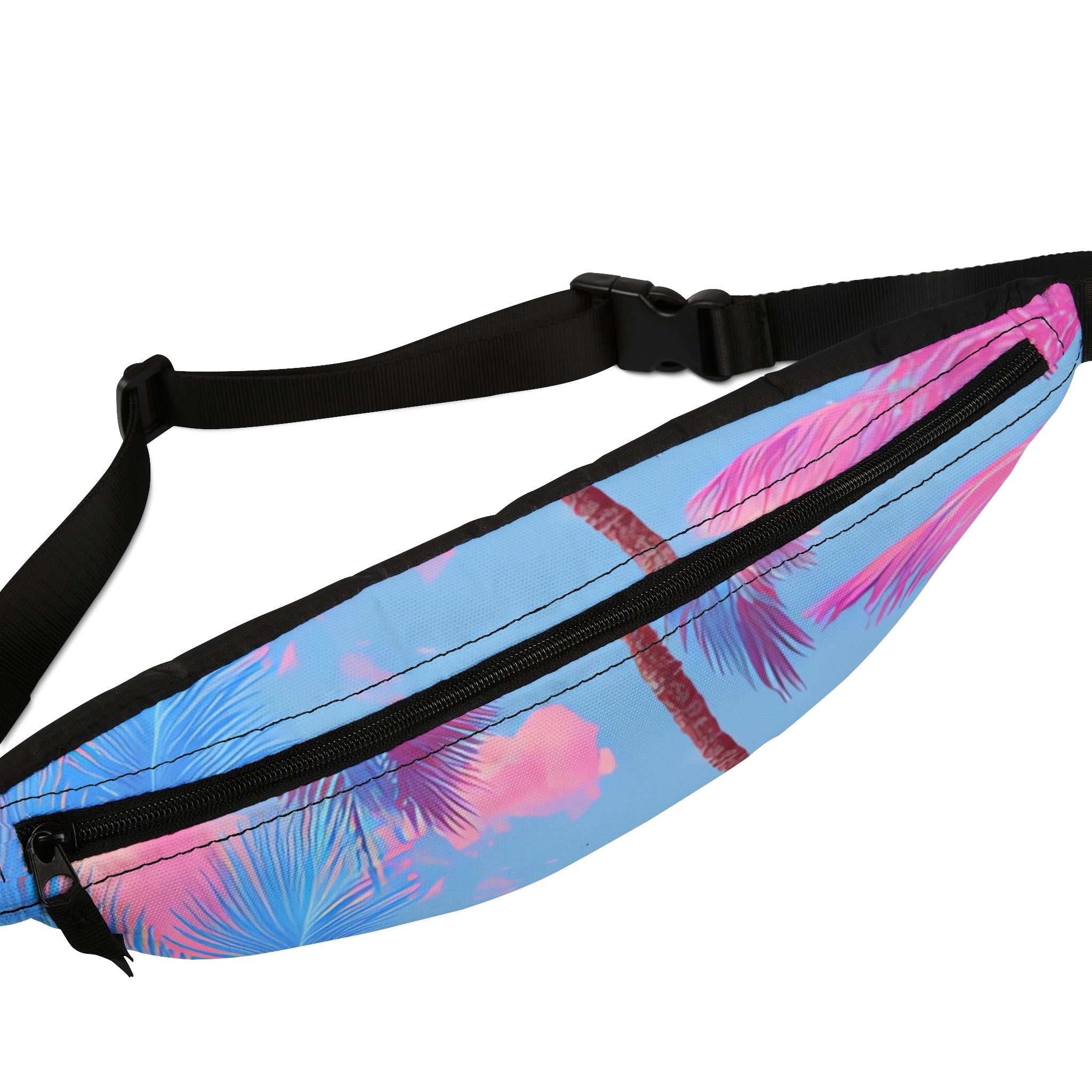 Ethereal Pastel Palms Fanny Pack, Artsulli - Art is Long, Life is Short, Bags, , , , , , , 
