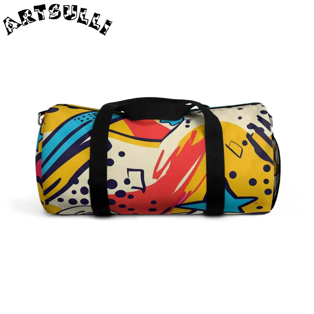 JAKKOUTTHEBXX Comic x Pop Art Duffel Bag JAKKOUTTHEBXX Artsulli