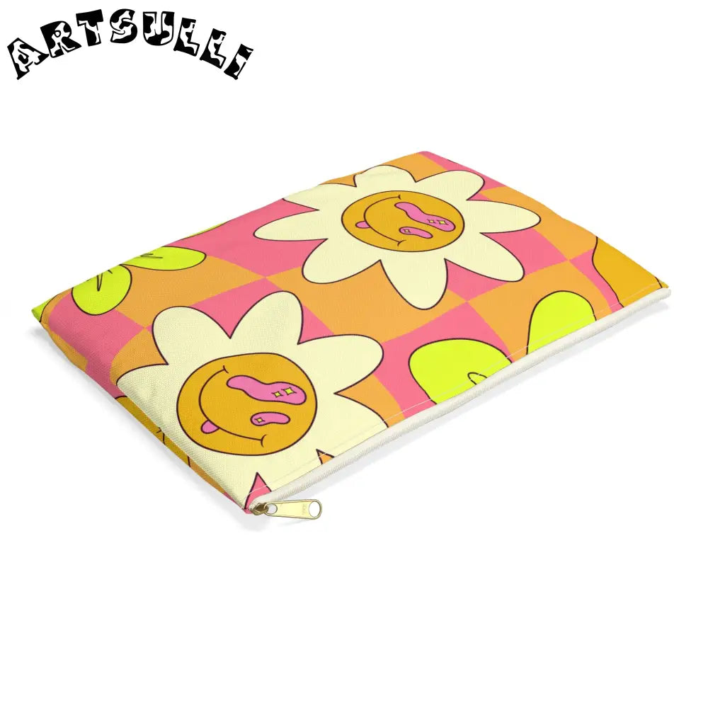 JAKKOUTTHEBXX Trippy Sour Face Rave Accessory Pouch JAKKOUTTHEBXX