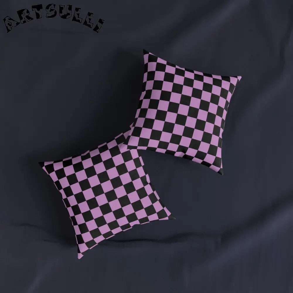 JAKKOUTTHEBXX Pixel Punk Vision Square Pillow JAKKOUTTHEBXX Artsulli