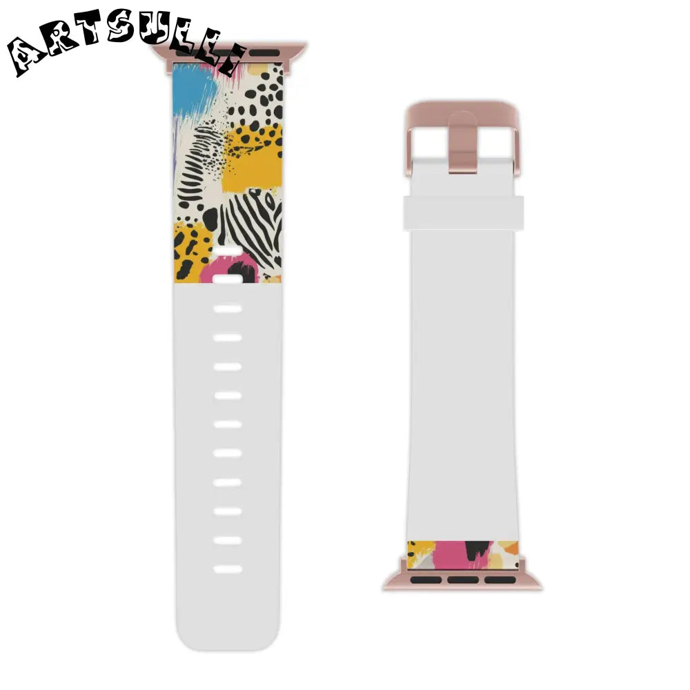 JAKKOUTTHEBXX Rae Zebra Rhapsody Watch Band for Apple Watch