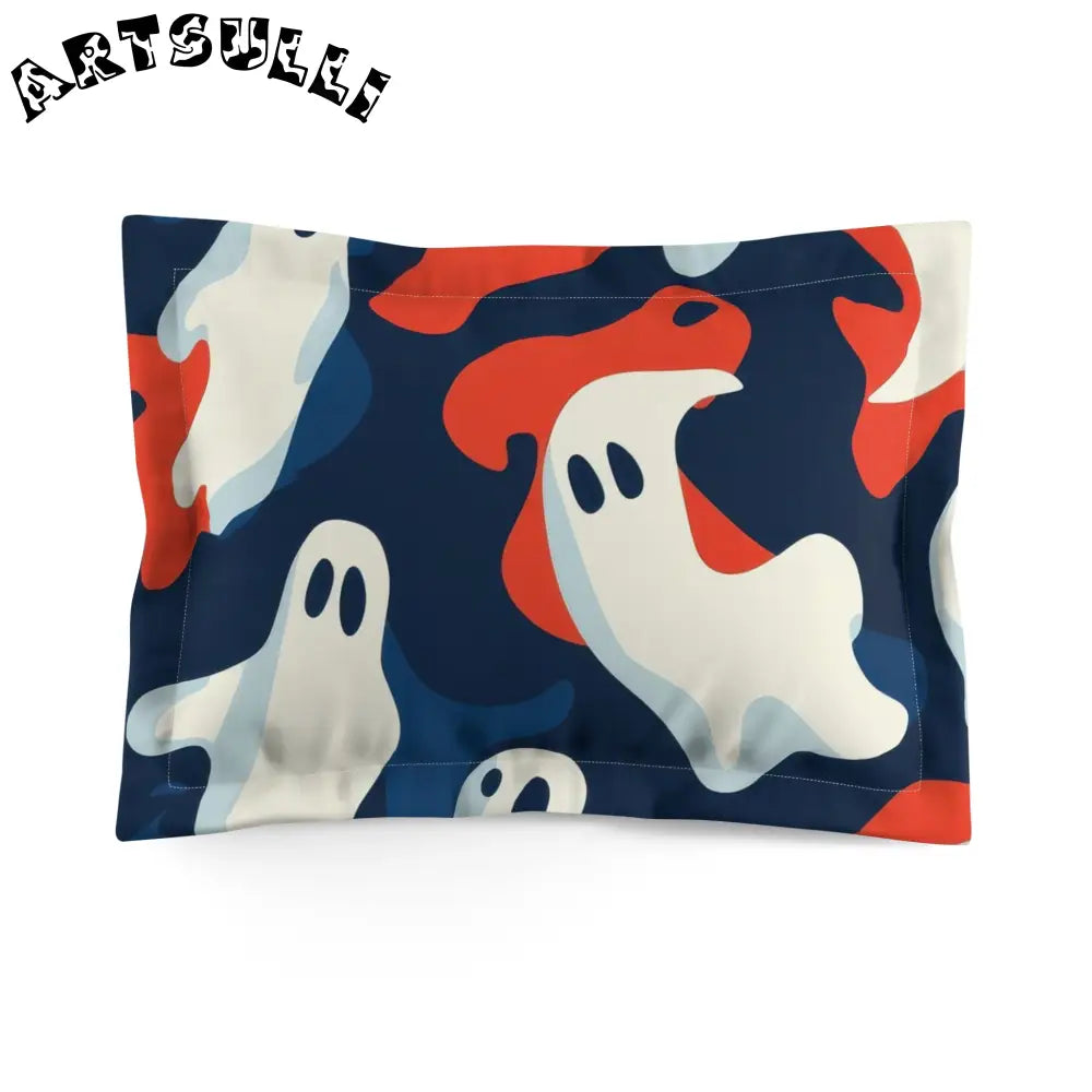 JAKKOUTTHEBXX Camo Ghosts Microfiber Pillow Sham JAKKOUTTHEBXX