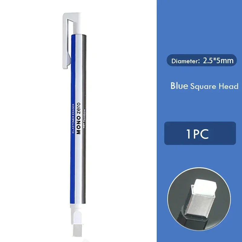 Buy The Best By Artsulli - Art is Long Life Short - Tombow Mono Zero Eraser Precision Tip Pen-Style Mechanical Rubber Refillable Pen Sketch