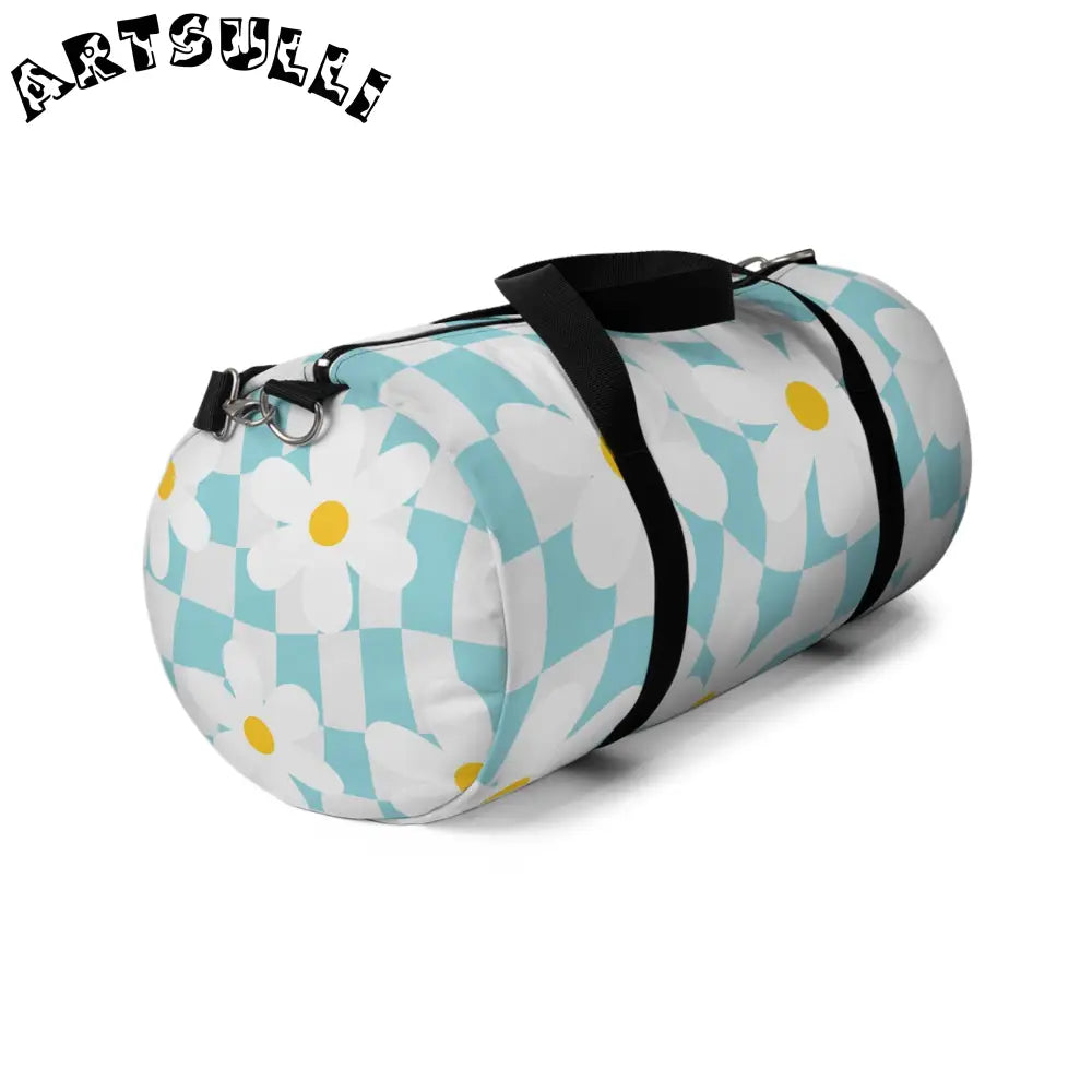 JAKKOUTTHEBXX Trippy Check Garden II Duffel Bag JAKKOUTTHEBXX
