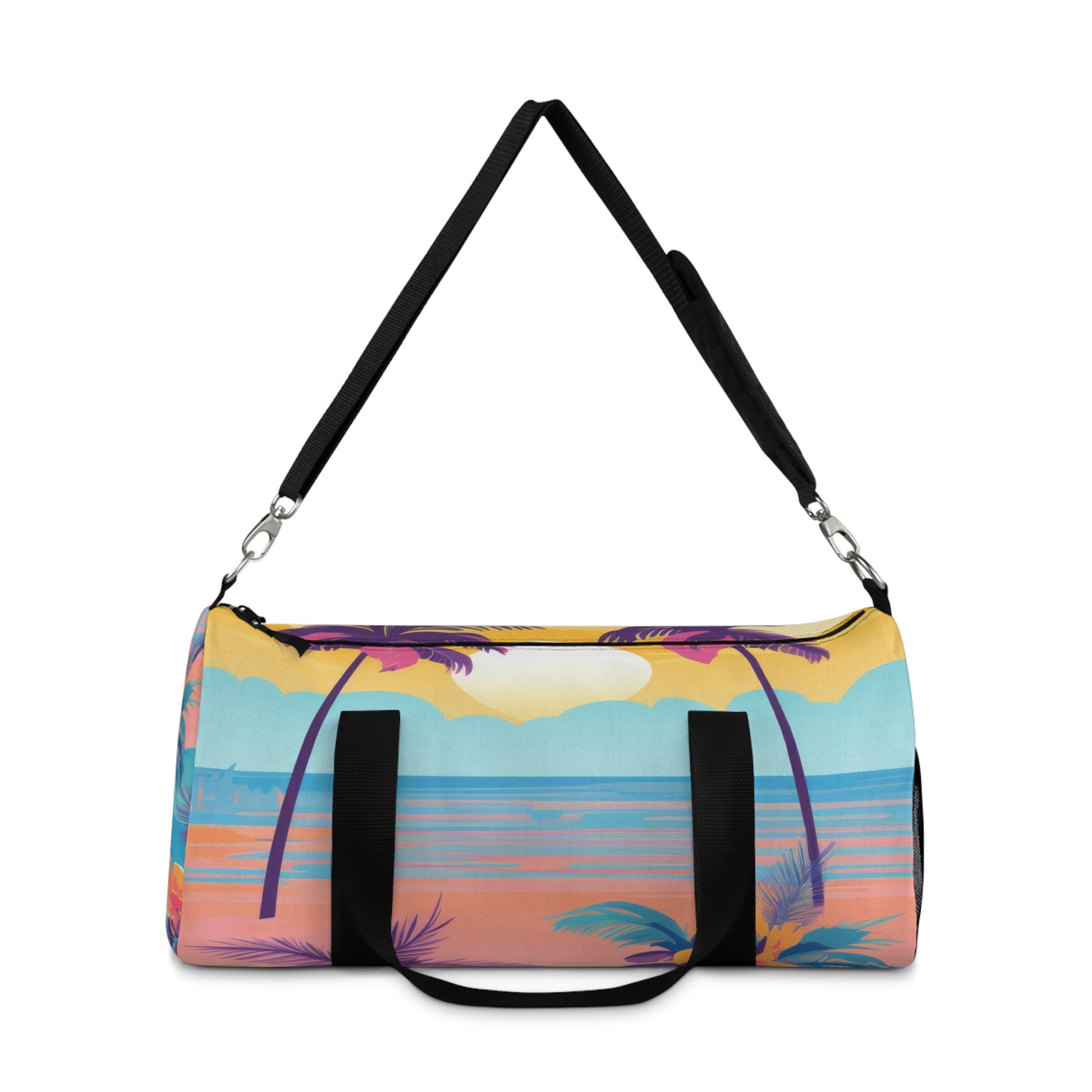 Sunset Paradise II Duffel Bag, Artsulli - Art is Long, Life is Short, Bags, , , , , , , 