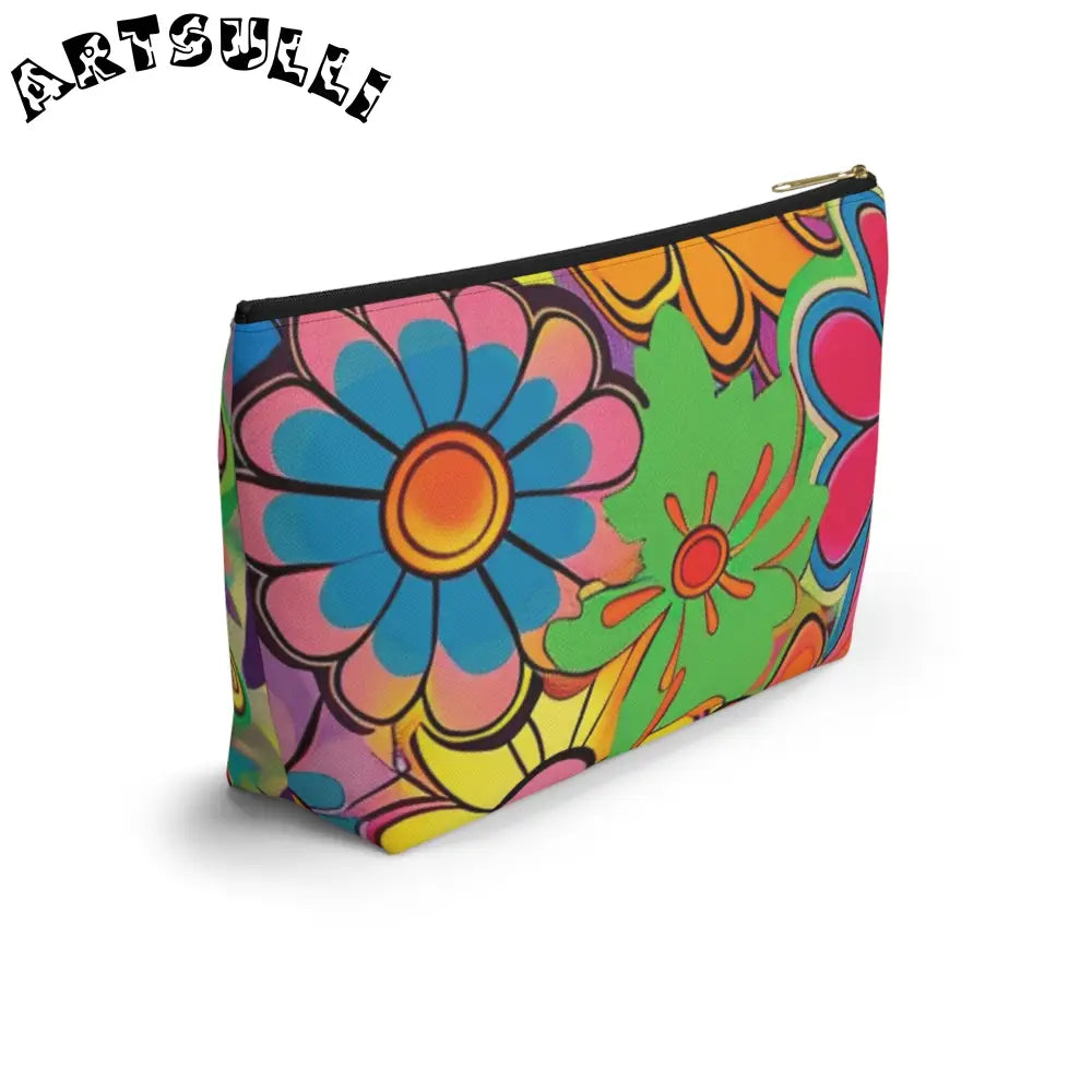 JAKKOUTTHEBXX Chromatic Daisy Dream Accessory Pouch w T-bottom