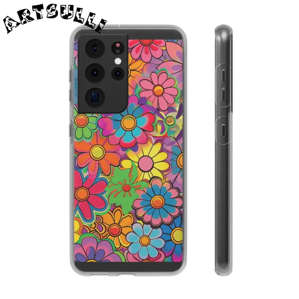 JAKKOUTTHEBXX Chromatic Daisy Dream Flexi Cases JAKKOUTTHEBXX