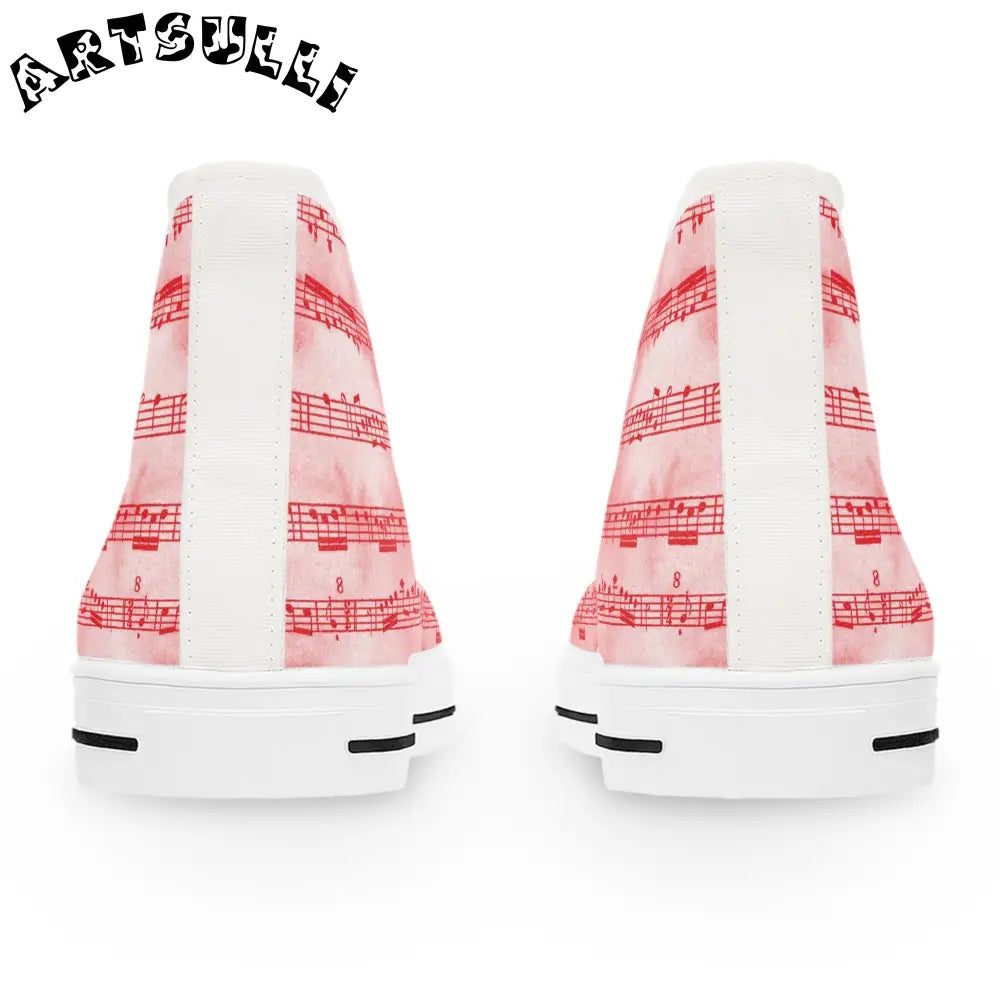 JAKKOUTTHEBXX Prime Illustration Printed Music Note Sneakers with Deodorant Memory Foam 2025