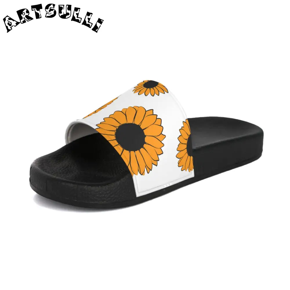 JAKKOUTTHEBXX Sunflowers Men’s Slide Sandals JAKKOUTTHEBXX Artsulli