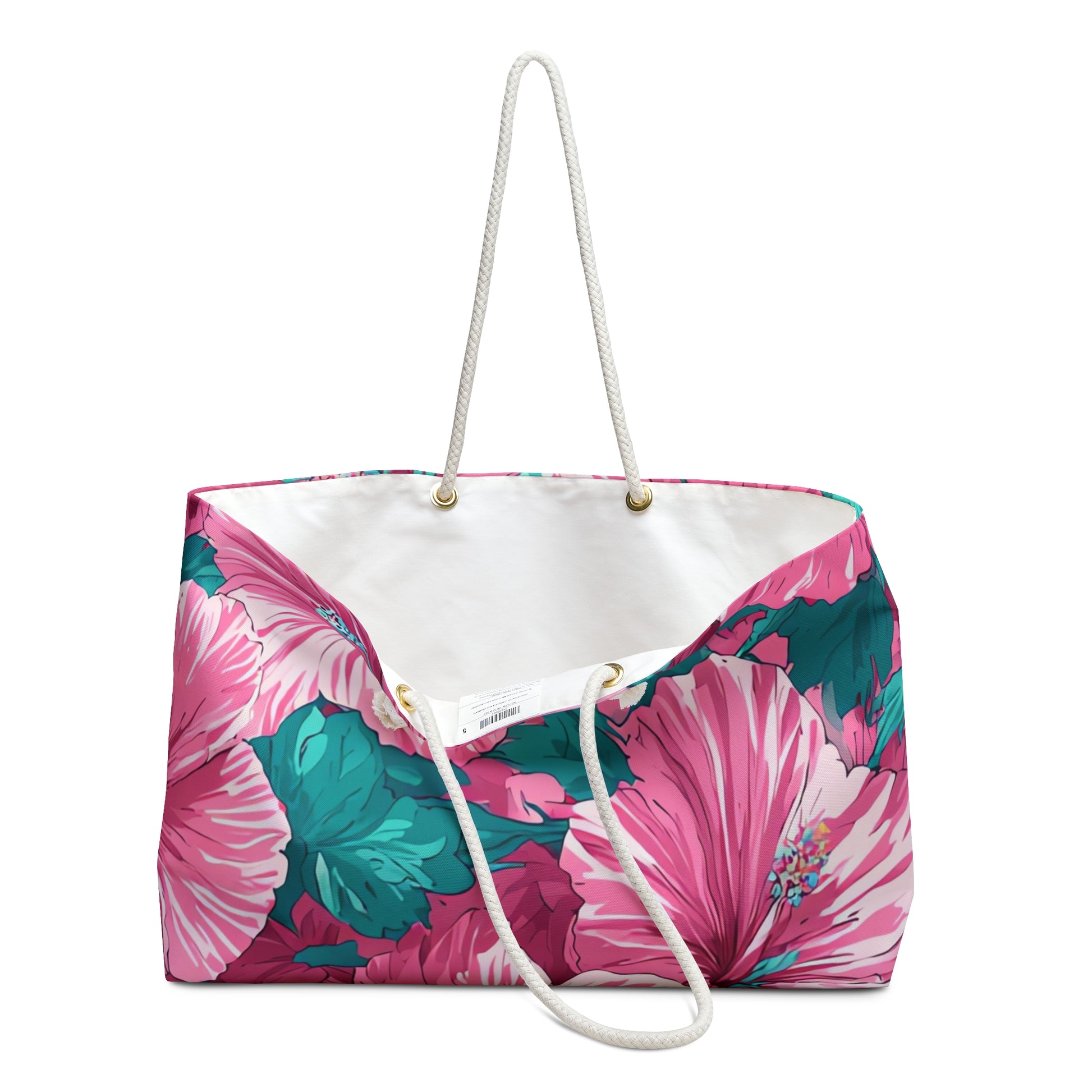 Flowerpunk Aloha Weekender Bag, Artsulli - Art is Long, Life is Short, Bags, , , , , , , 
