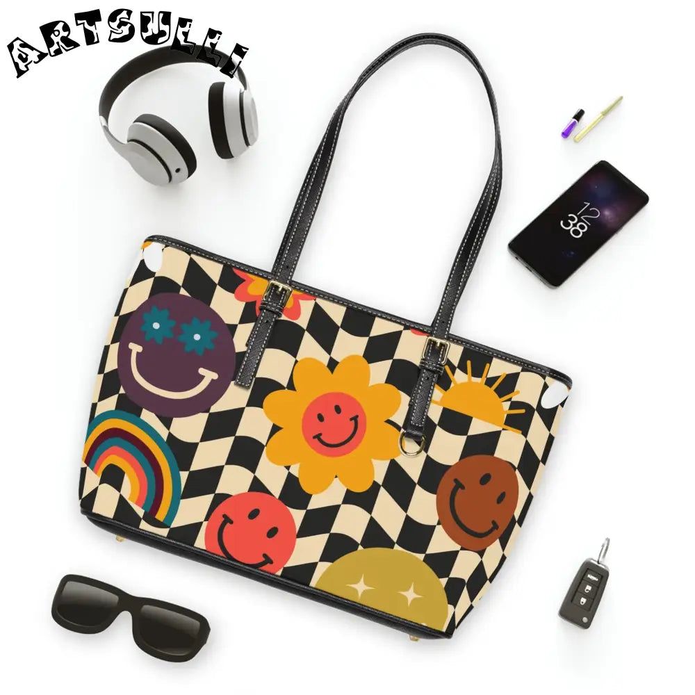 JAKKOUTTHEBXX Trippy x Wavy Checkerboard x Smiley Face x Rainbow x