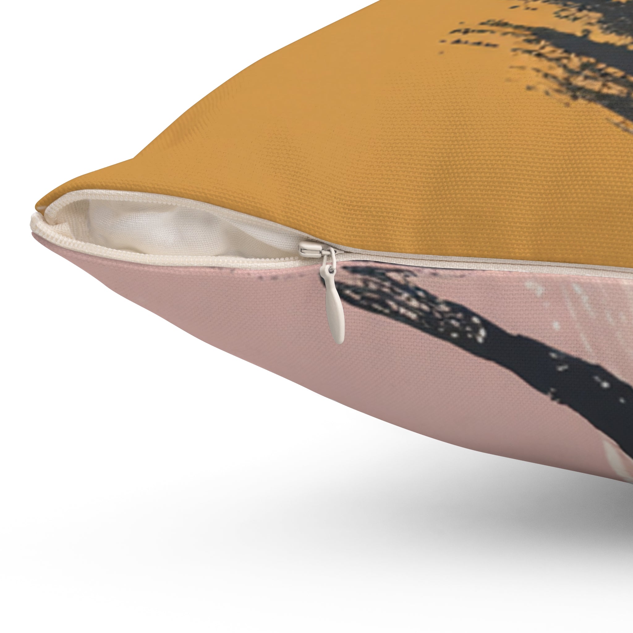 Zebra Brush Strokes Spun Polyester Square Pillow, Artsulli - Art is Long, Life is Short, Home Decor, , , , , , , 