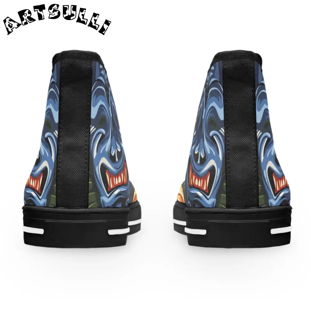 JAKKOUTTHEBXX Tropical Tiki Floral High Top Sneakers 2025