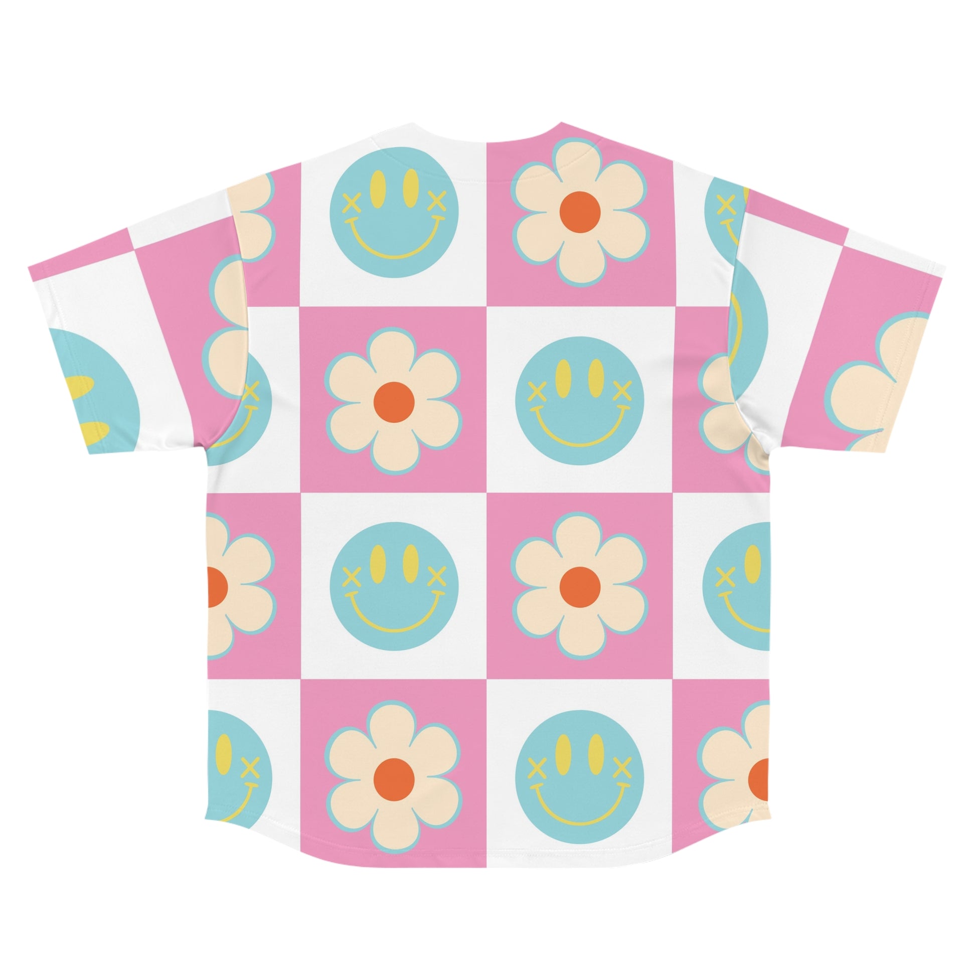 Madotsukis Grin Bloom II Men's Baseball Jersey (AOP), Artsulli - Art is Long, Life is Short, All Over Prints, , , , , , , 