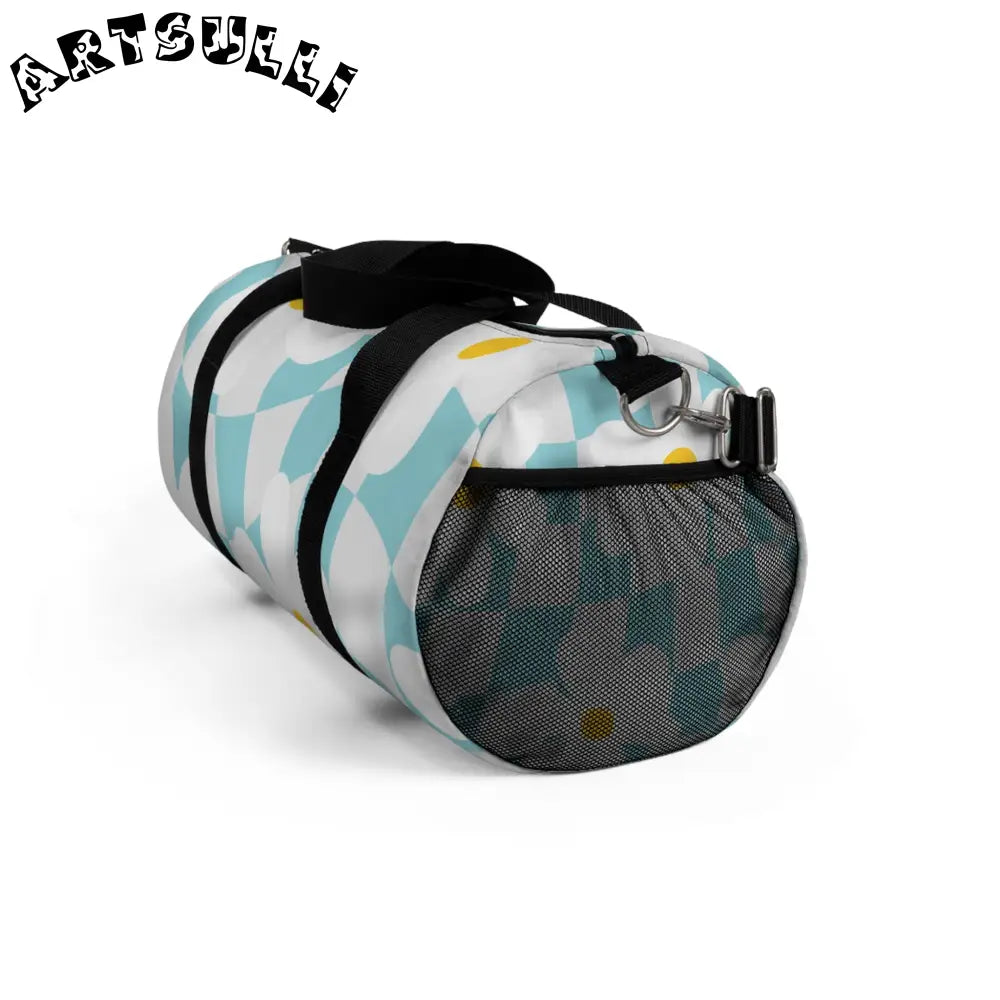 JAKKOUTTHEBXX Trippy Check Garden Duffel Bag JAKKOUTTHEBXX Artsulli