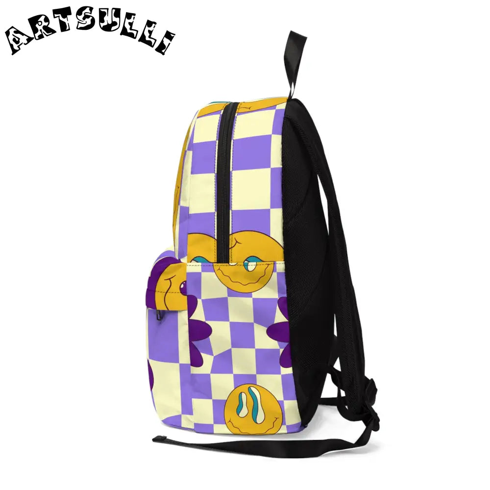 JAKKOUTTHEBXX Trippy Flower Power Motifs Unisex Classic Backpack