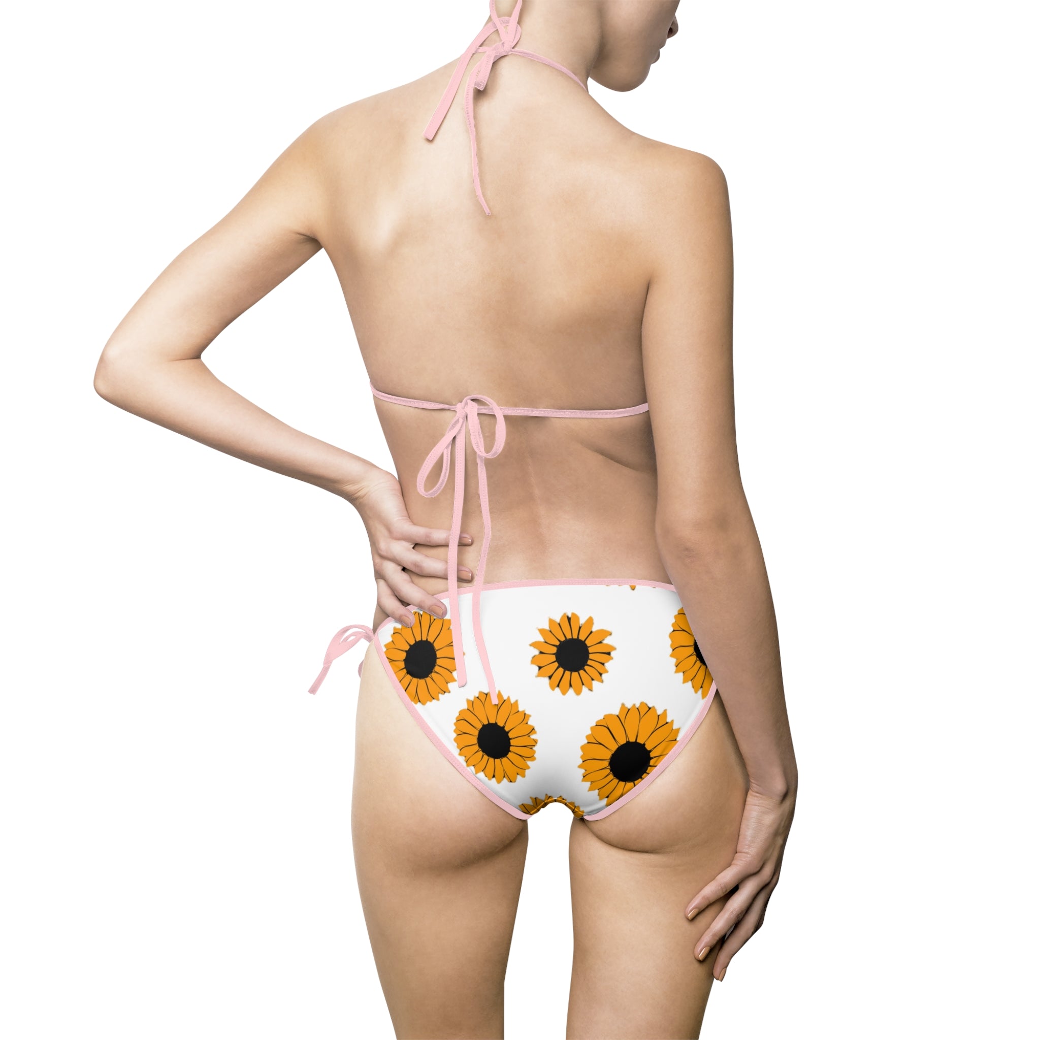 Sunflowers Women's Bikini Swimsuit (AOP), Artsulli - Art is Long, Life is Short, All Over Prints, , , , , , , 