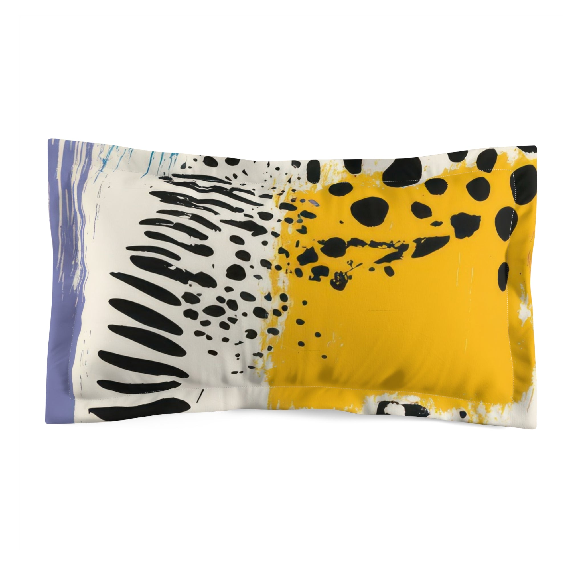 Rae Zebra Rhapsody Microfiber Pillow Sham, Artsulli - Art is Long, Life is Short, Home Decor, Size, King, , , , , 10101140954756