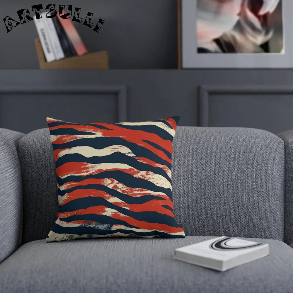 JAKKOUTTHEBXX Capricious Tiger Wave Cushion JAKKOUTTHEBXX Artsulli