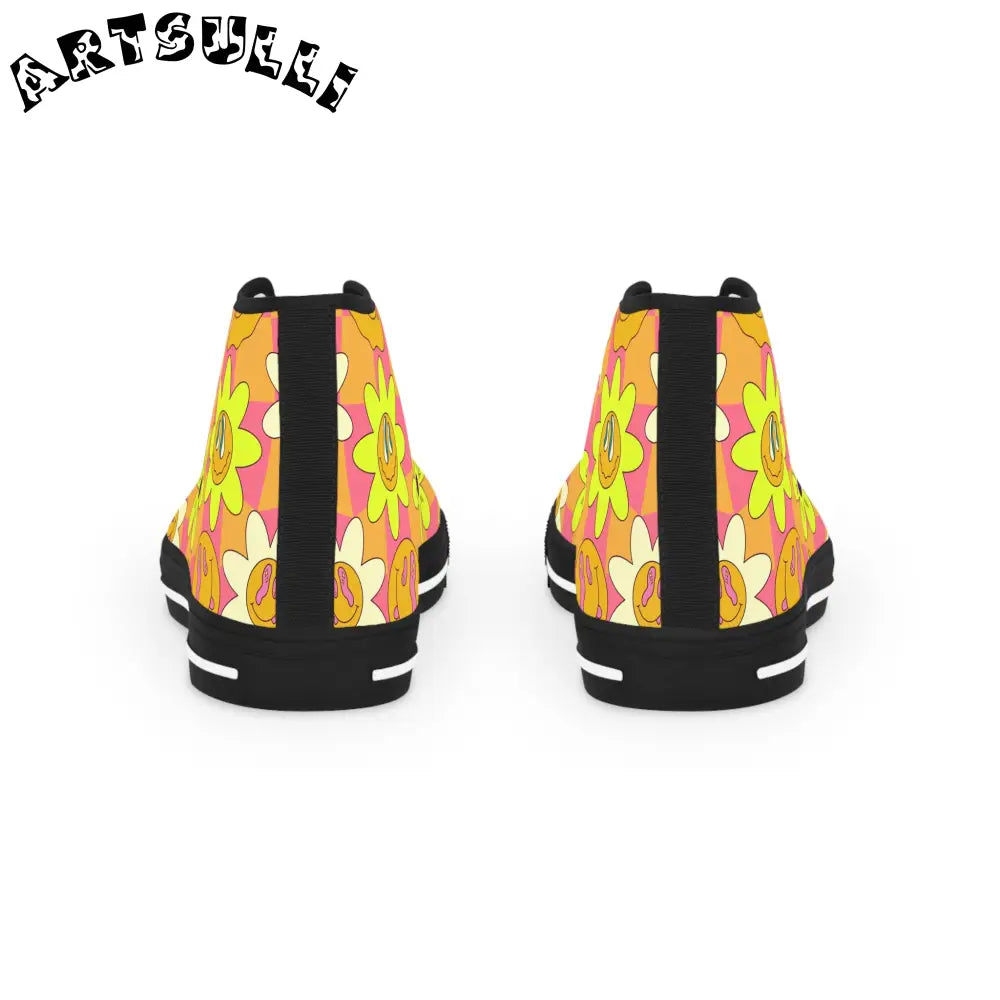 JAKKOUTTHEBXX Trippy Sour Face Rave Men’s High Top Sneakers