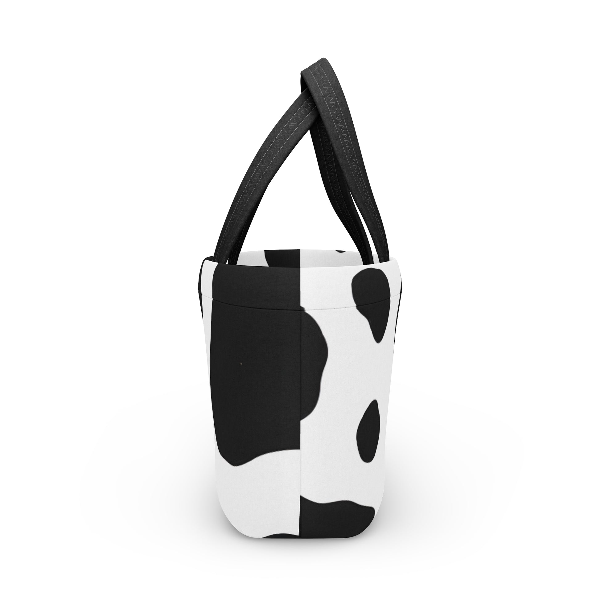 Cow Print Focus Lunch Bag, Artsulli - Art is Long, Life is Short, Bags, , , , , , , 