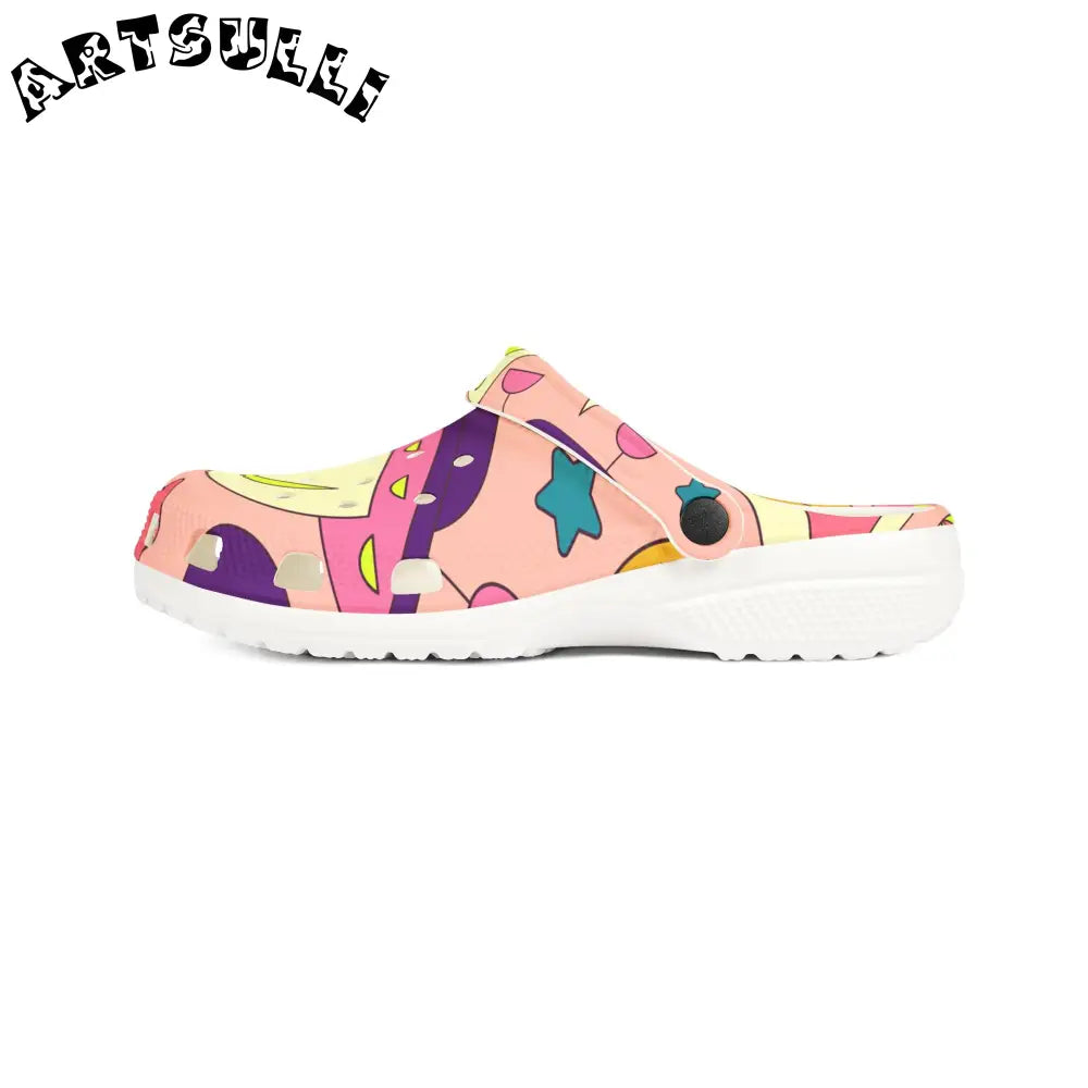 JAKKOUTTHEBXX Retropunk Alien Rave EVA Foam Rubber Shoes (AOP)