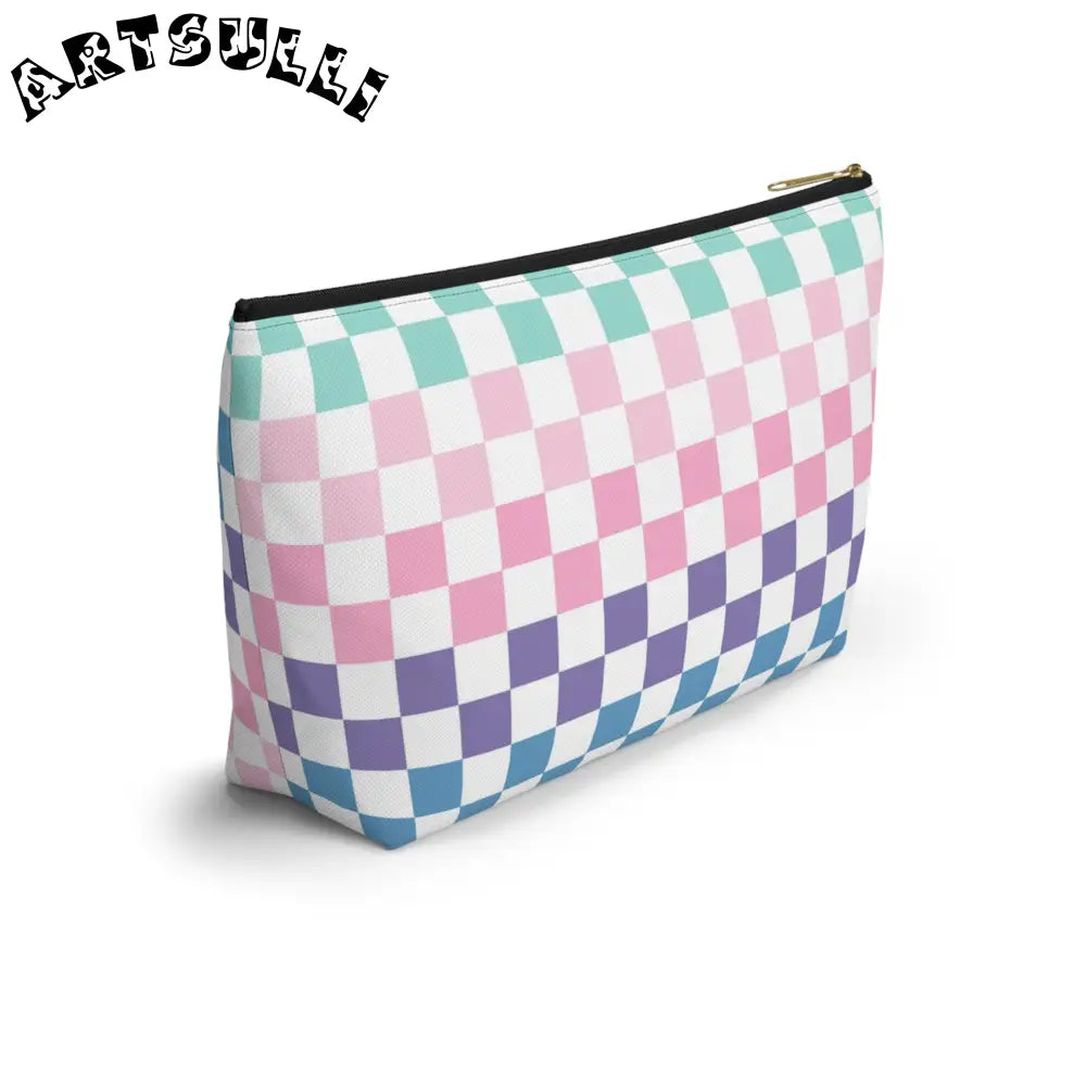 JAKKOUTTHEBXX Vaporwave Rainbow Checkerboard Multi-Color Accessory