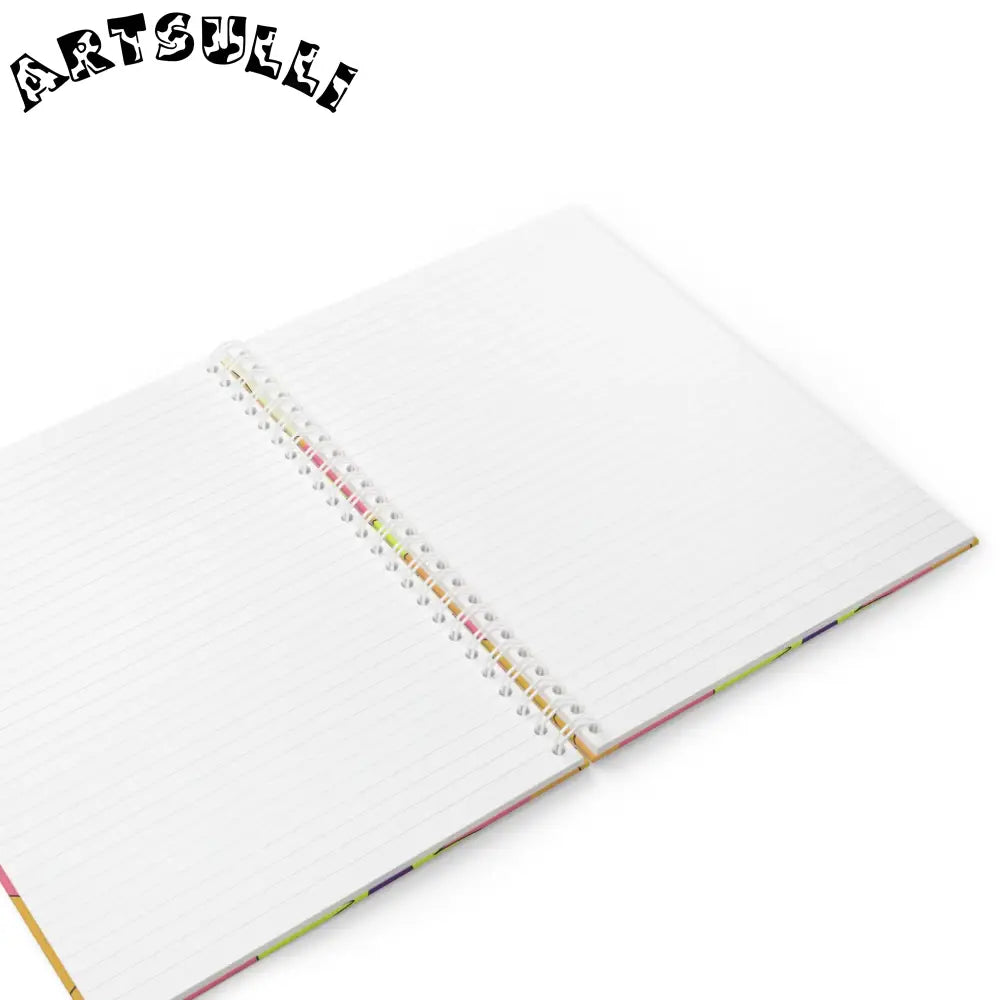 JAKKOUTTHEBXX Trippy Sour Face Rave Spiral Notebook JAKKOUTTHEBXX
