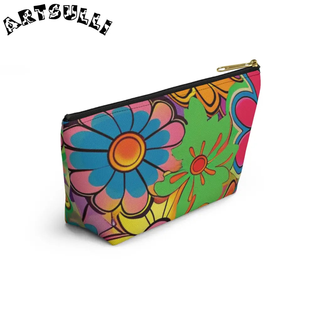 JAKKOUTTHEBXX Chromatic Daisy Dream Accessory Pouch w T-bottom
