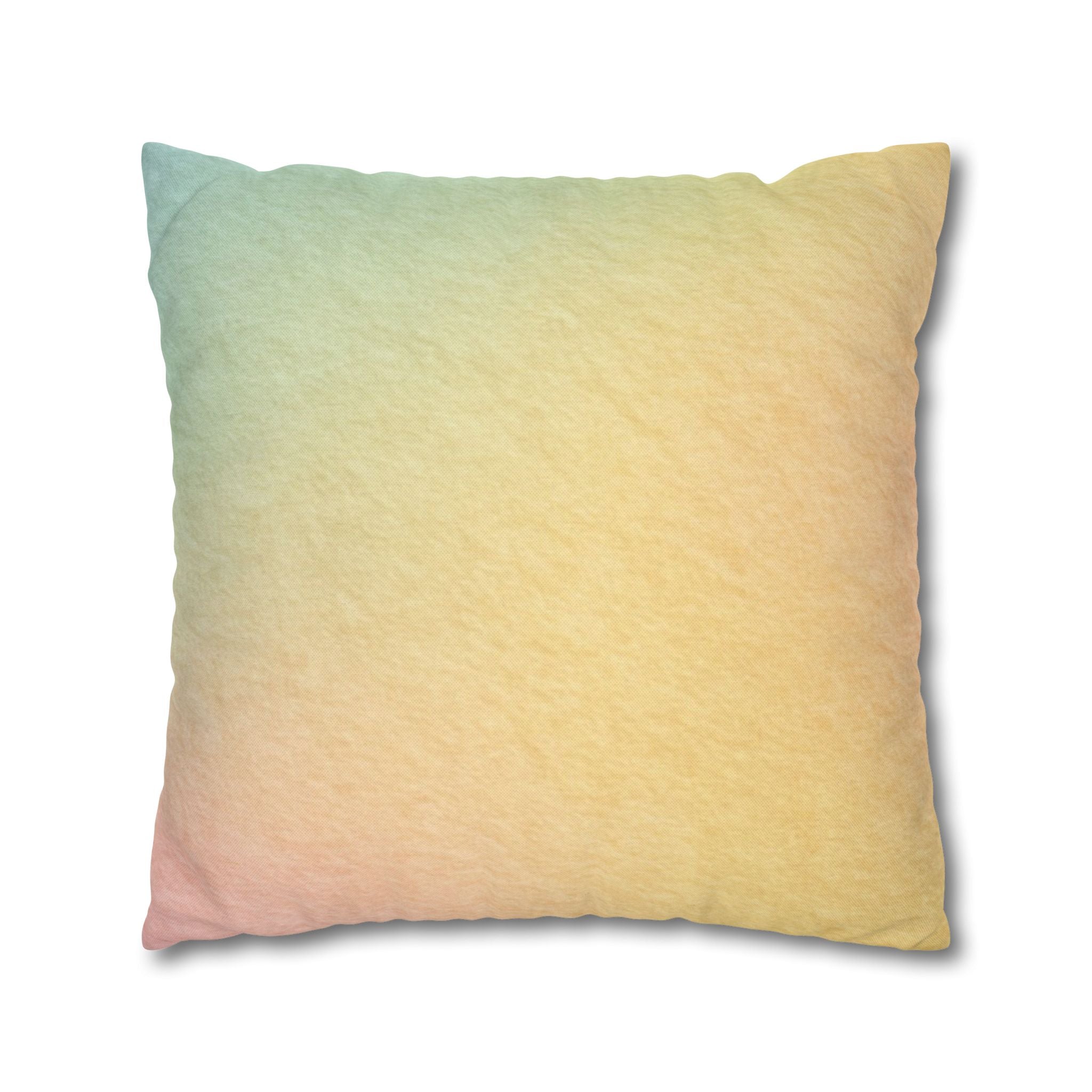 Spun Polyester Square Pillowcase