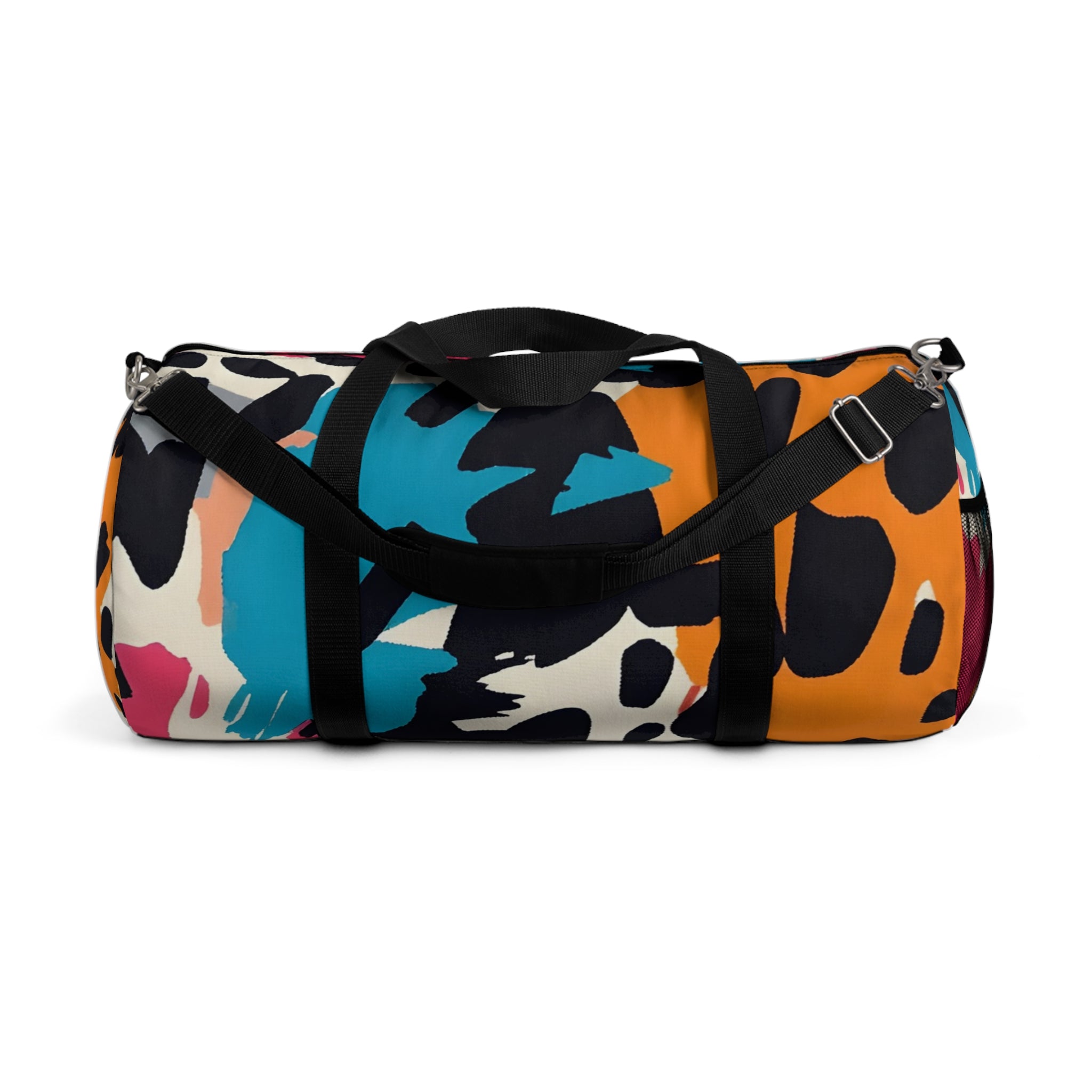 Wild Brush Strokes x Animal Print Multi-Color Duffel Bag, Artsulli - Art is Long, Life is Short, Bags, Size, Large, , , , , 30297270811082788111
