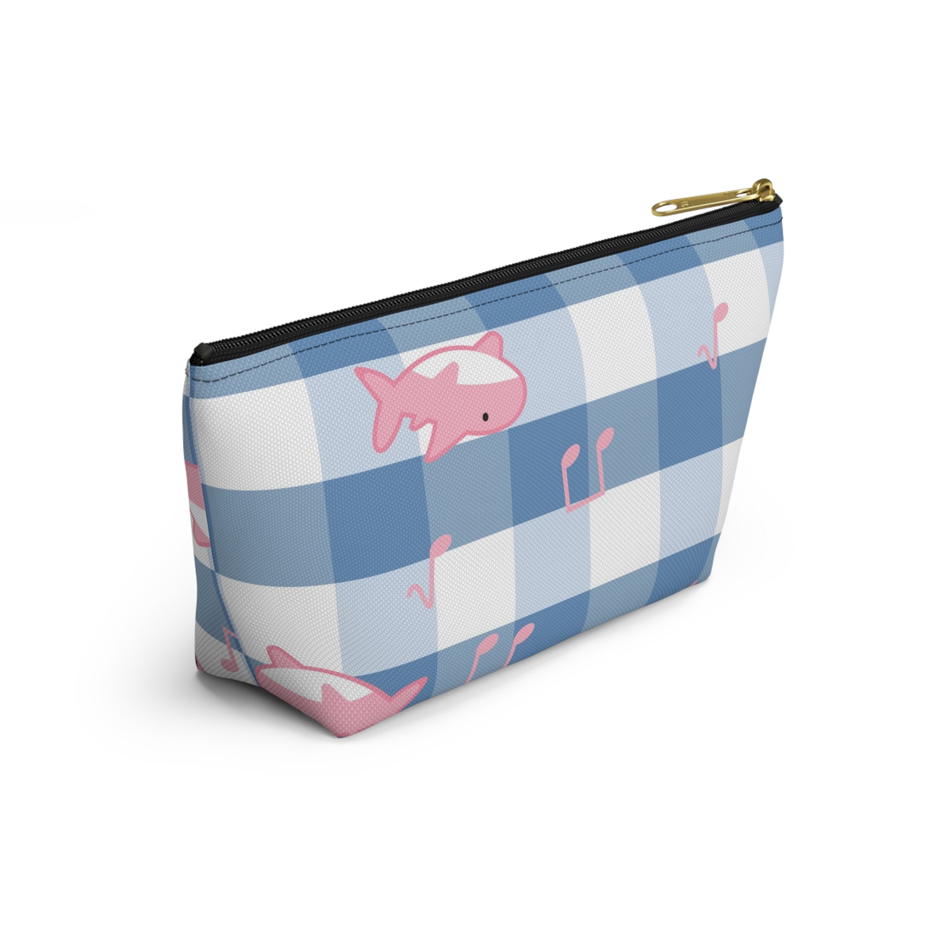 Music Shark II Accessory Pouch w T-bottom, Artsulli - Art is Long, Life is Short, Bags, , , , , , , 