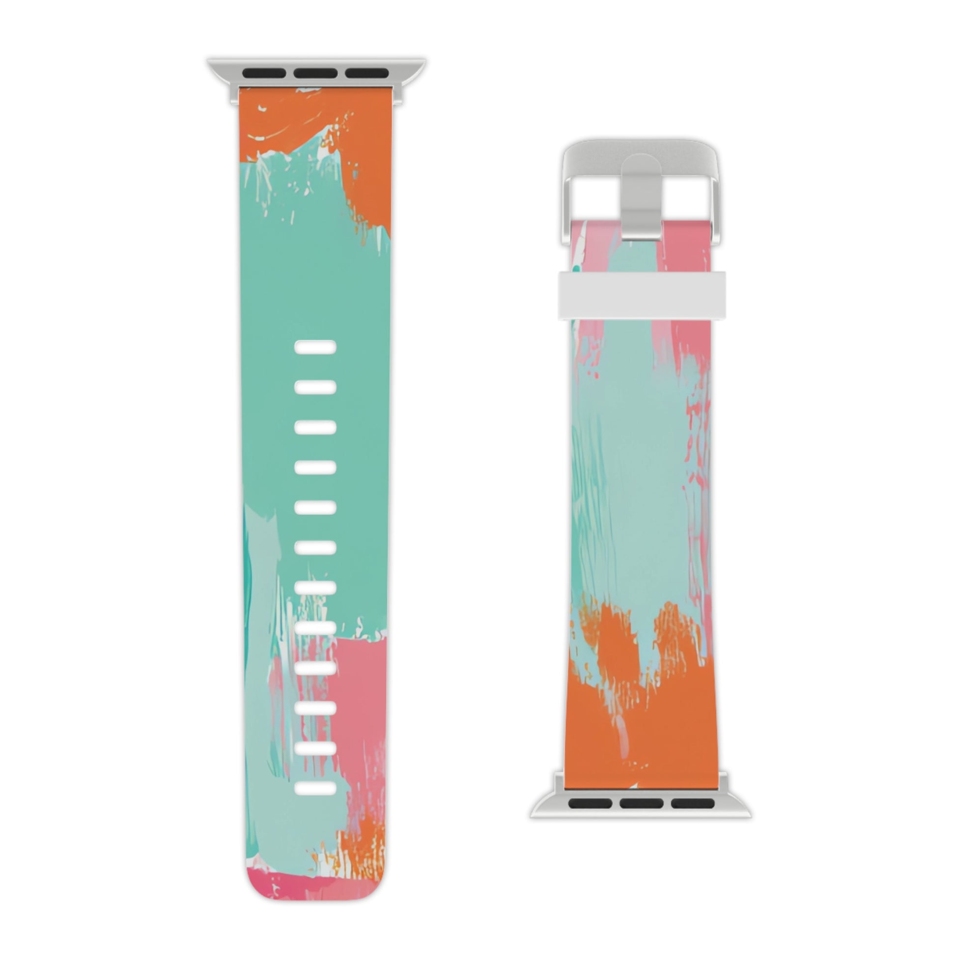 Preppy Pixel Bloom II Watch Band for Apple Watch, Artsulli - Art is Long, Life is Short, Accessories, , , , , , , 