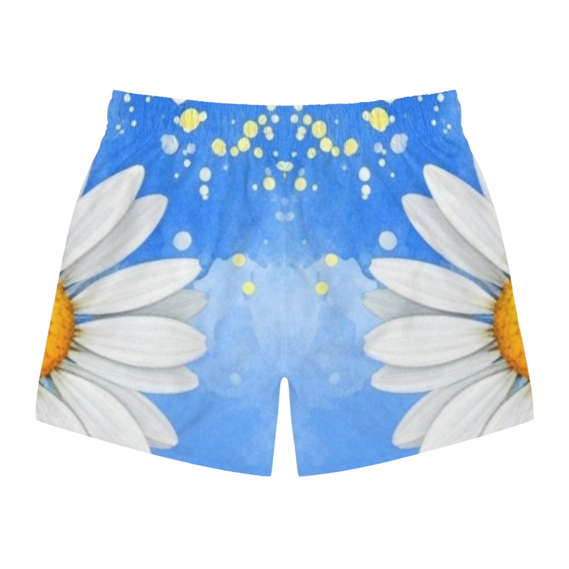 Daisies Swim Trunks (AOP), Artsulli - Art is Long, Life is Short, All Over Prints, , , , , , , 
