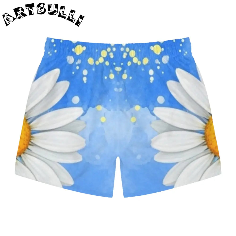 JAKKOUTTHEBXX Daisies Swim Trunks (AOP) JAKKOUTTHEBXX Artsulli - Art