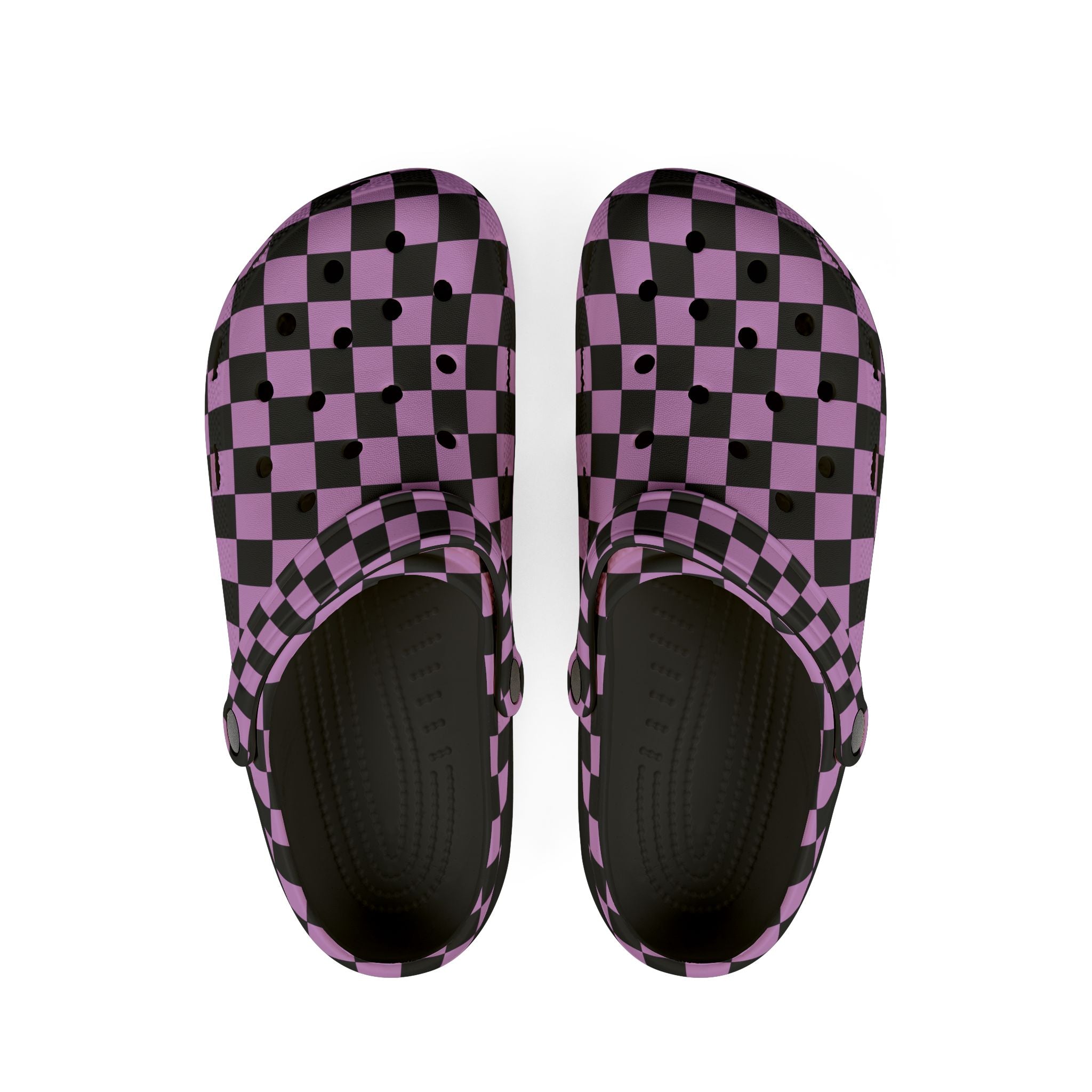 Pixel Punk Vision EVA Foam Rubber Shoes (AOP), Artsulli - Art is Long, Life is Short, Shoes, Size, US 6 (Women's), Color, Black, , , 14846764077833777396