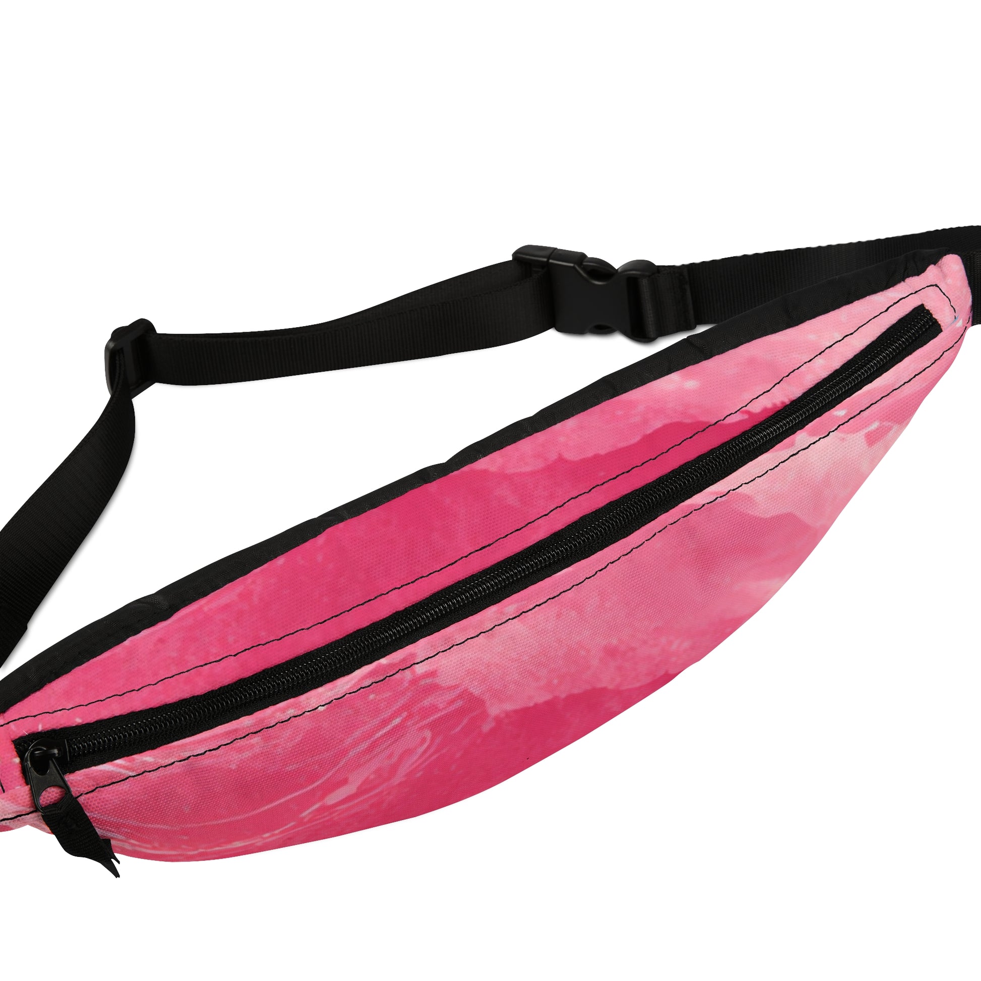The Great Pastelwave Pink and Blue Fanny Pack, Artsulli - Art is Long, Life is Short, Bags, , , , , , , 