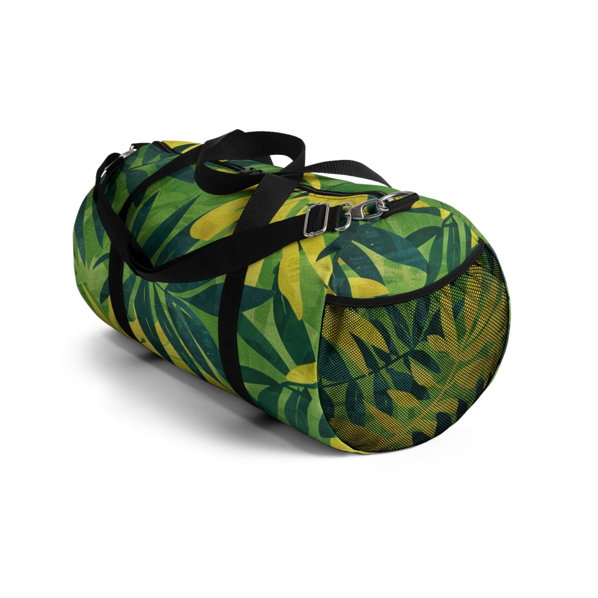 Green Leaf x Yellow Leaf x Tropical x Jungle Duffel Bag, Artsulli - Art is Long, Life is Short, Bags, , , , , , , 