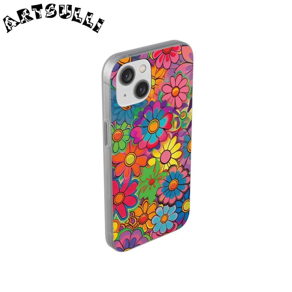 JAKKOUTTHEBXX Chromatic Daisy Dream Flexi Cases JAKKOUTTHEBXX