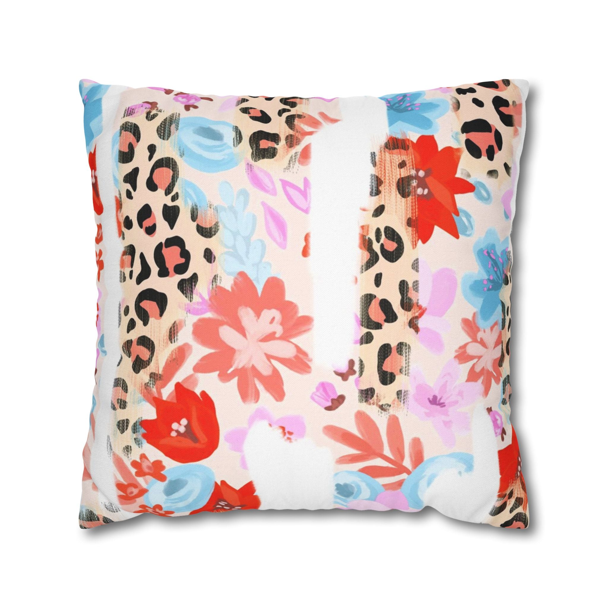 Spun Polyester Square Pillowcase
