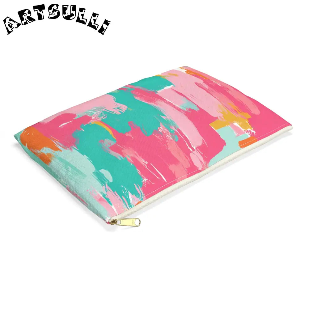 JAKKOUTTHEBXX Preppy Pixel Bloom II Accessory Pouch JAKKOUTTHEBXX