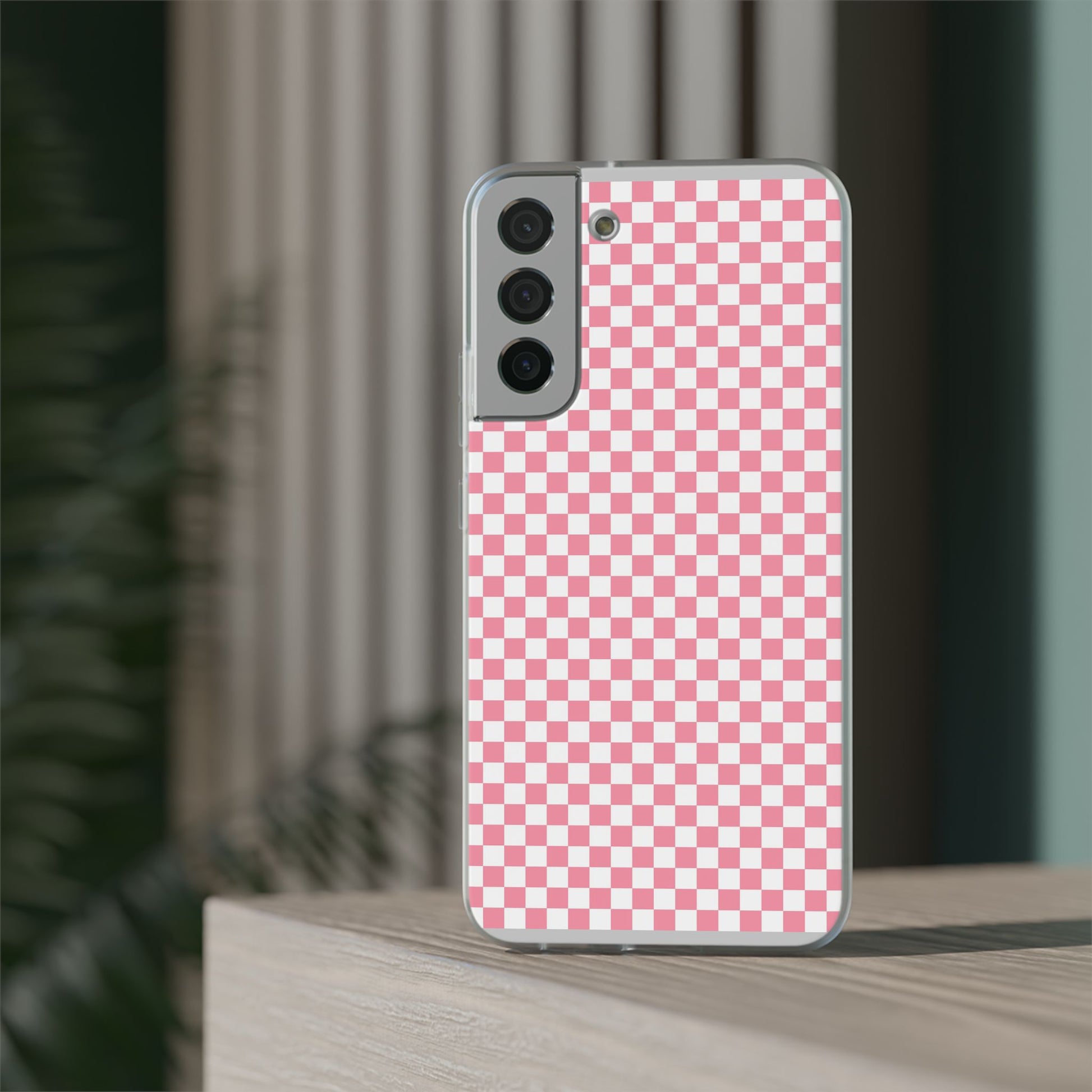 Brigandine Checkered Scene Flexi Cases, Artsulli - Art is Long, Life is Short, Phone Case, , , , , , , 