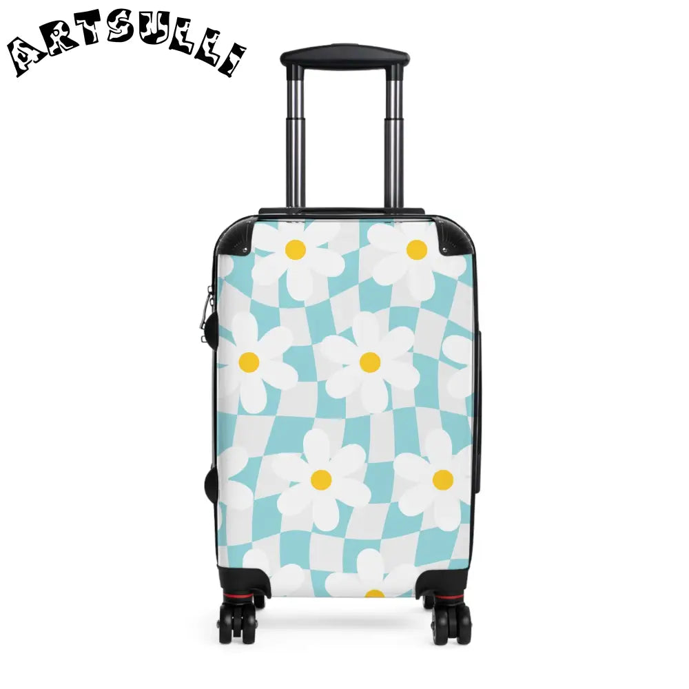 JAKKOUTTHEBXX Trippy Check Garden Suitcase JAKKOUTTHEBXX Artsulli