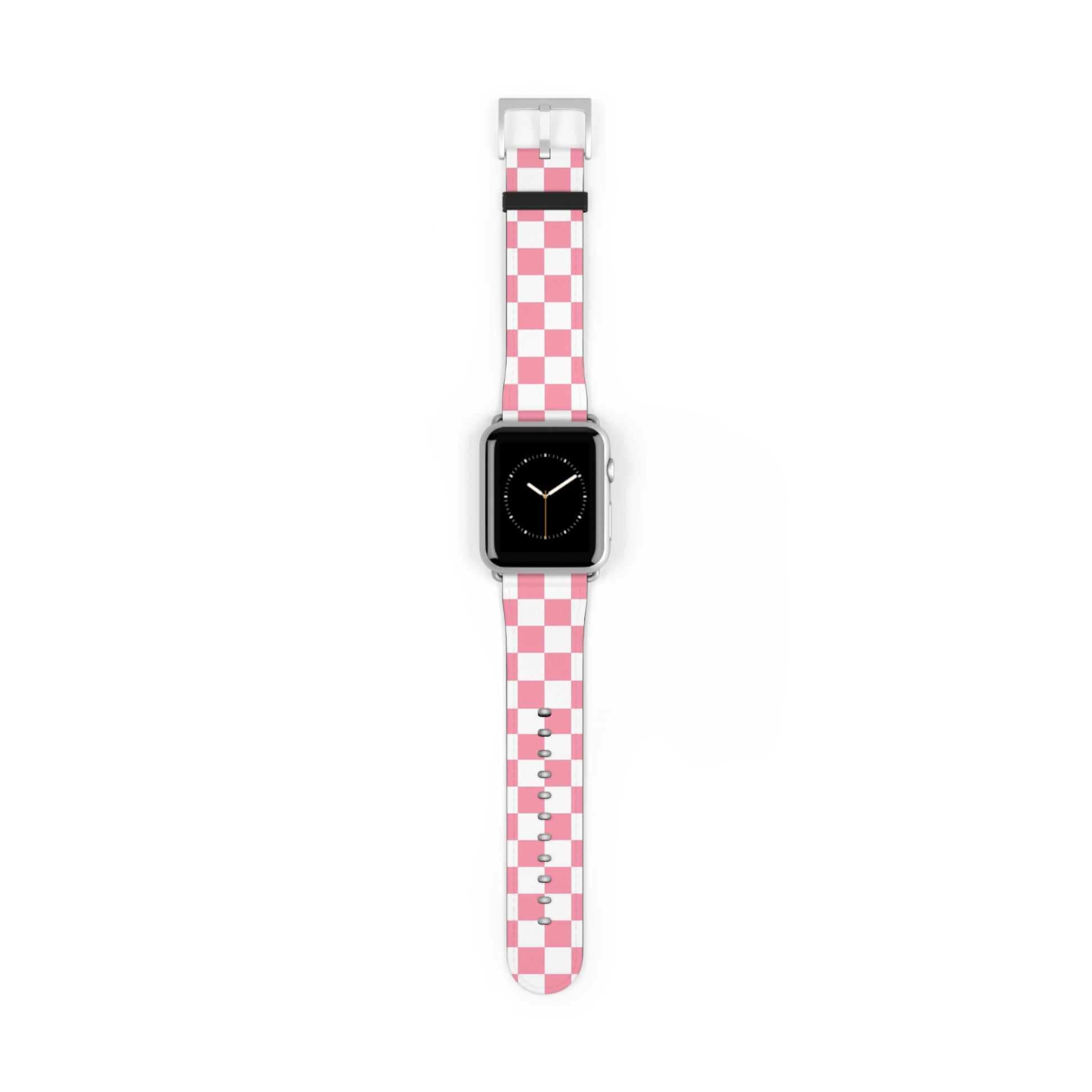 Brigandine Checkered Scene Watch Band, Artsulli - Art is Long, Life is Short, Accessories, Size, 42 - 45 mm, Color, Silver Matte, , , 13793459753063293633