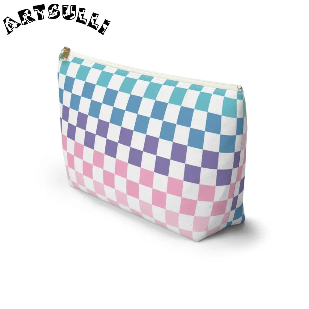 JAKKOUTTHEBXX Vaporwave Rainbow Checkerboard Multi-Color Accessory